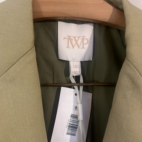 NEW TWP husband blazer in sage size XS - Picture 9 of 15
